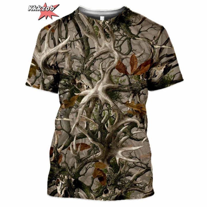 Hunting Camouflage T-Shirt Summer