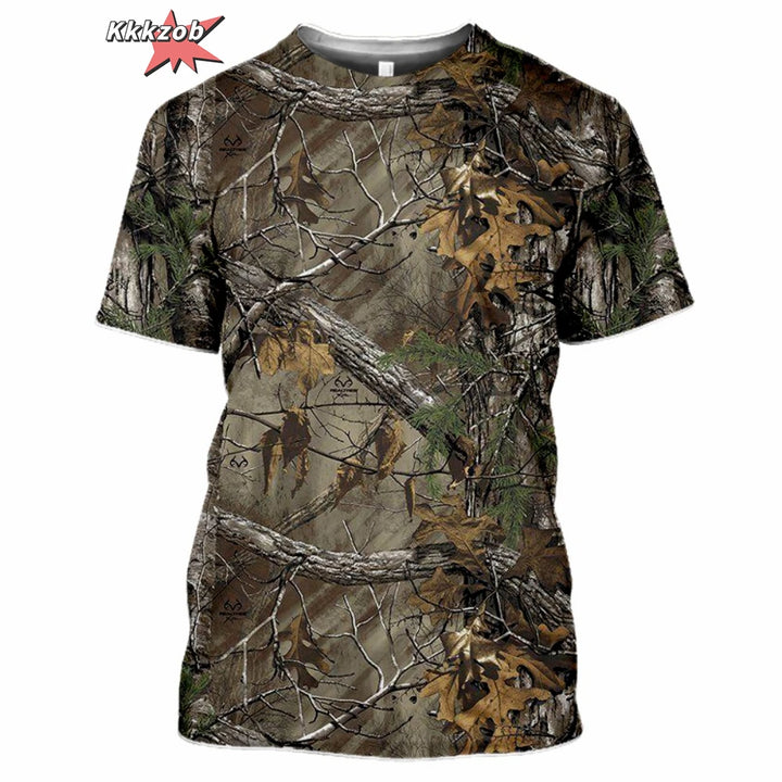Hunting Camouflage T-Shirt Summer