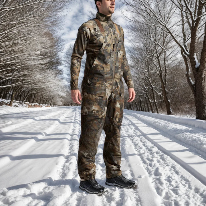 High quality duck hunting suit camouflage pants Hudson bib