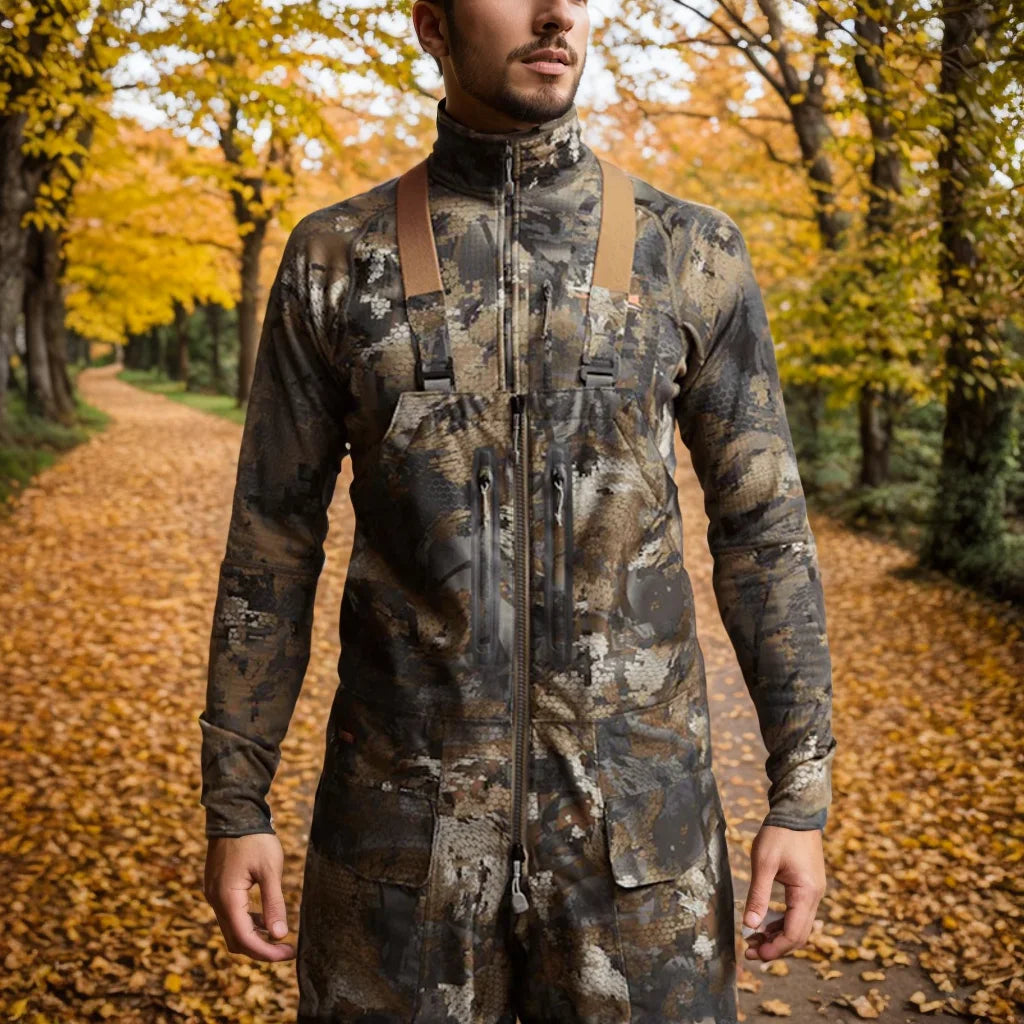High quality duck hunting suit camouflage pants Hudson bib