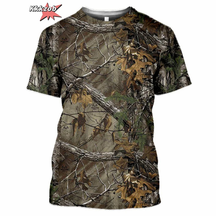 Hunting Camouflage T-Shirt Summer