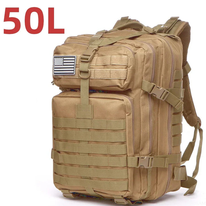 25L/50L 1000D Nylon Waterproof Trekking/Fishing/Hunting Bag Backpack