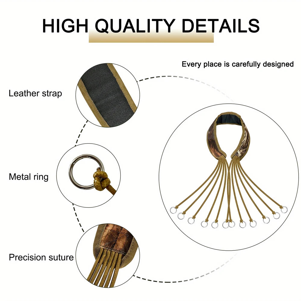 Duck Strap Carrier with 12 Drop Slip Rings