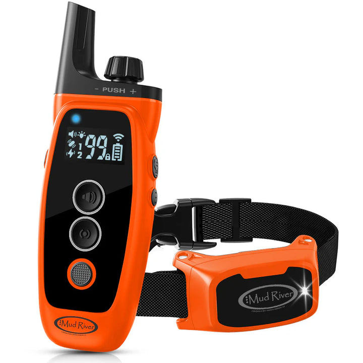 Dog Training E-Collar with Remote – 1000 Yard Range, Rechargeable Waterproof Shock Collar with 5 Training Modes &amp; LED Light