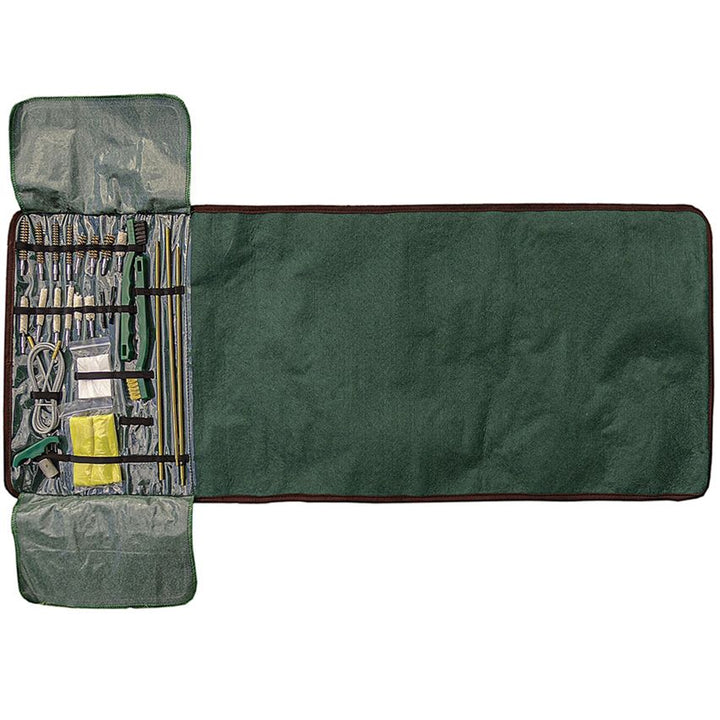 Roll Up Rifle Cleaning Kit – Complete Gun Cleaning Set with Rod, Brushes &amp; Cordura Case (Multi-Caliber)