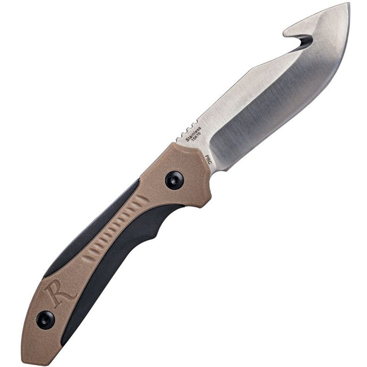 Sportsman Guthook Fixed Blade Knife – 3.5" Stainless Steel Blade, Full Tang Hunting Knife with Cordura Sheath