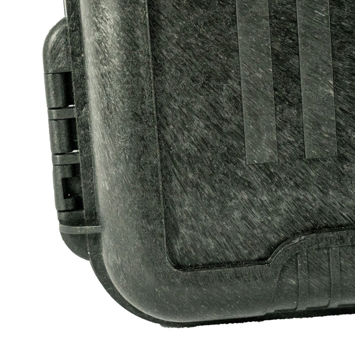 USA Flag Hard Side Handgun Case – TSA Approved Lockable Pistol Case with Foam Interior, Made in USA (11" x 8" x 3")