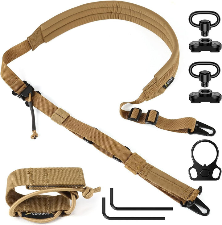 Gun Sling With HK Hook Soft Shoulder Pad Sling