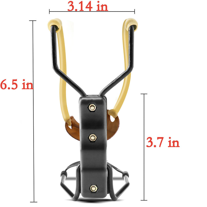 Compact Folding Slingshot  Catapult For Hunting Outdoor