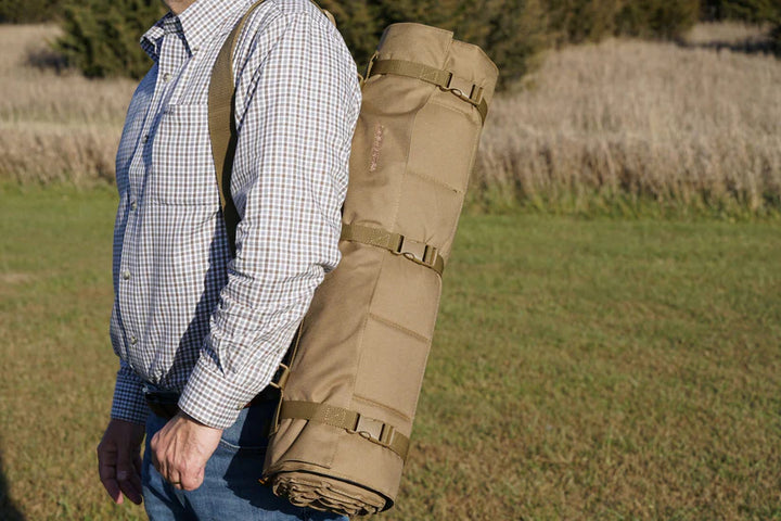 Max-Ops Shooting Mat – Water-Resistant 600D Tactical Shooting Mat with Foam Padding, Non-Slip Surface &amp; Carry Sling