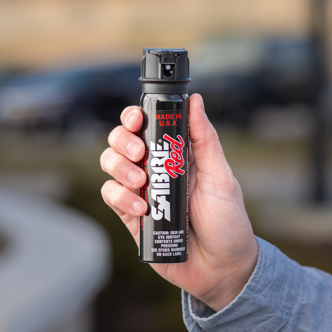 SABRE Magnum 120 Pepper Spray – Extra Large Canister, 40 Bursts, 12 ft Range, Professional Strength Defense